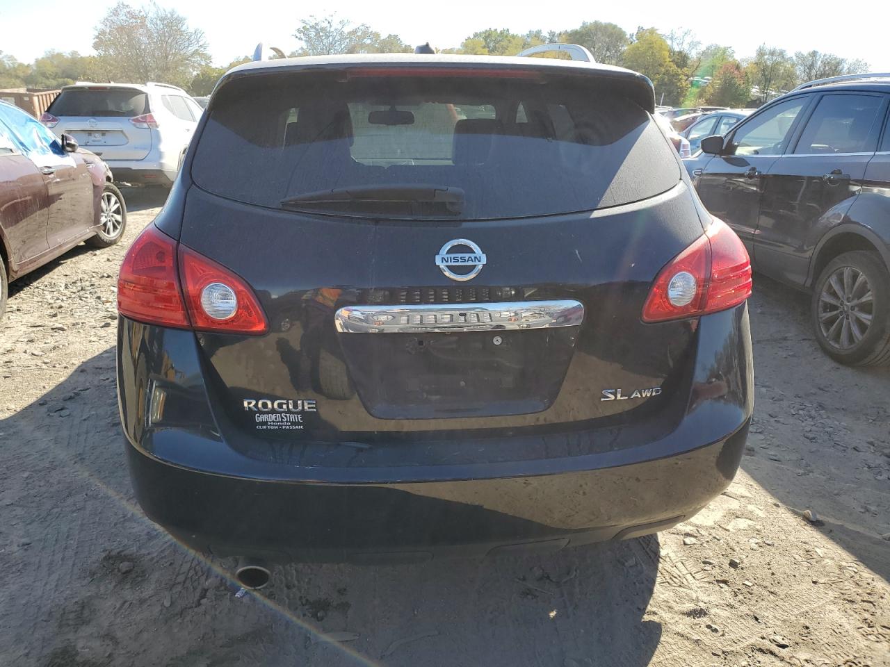 2011 Nissan Rogue VIN JN8AS5MV7BW661417 Copart auction photo, front end / undercarriage damage thumbnail 6