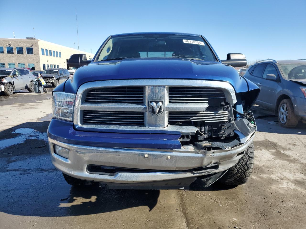 2011 Dodge RAM VIN 1D7RV1CT7BS664281 Copart auction photo, front end damage thumbnail 5