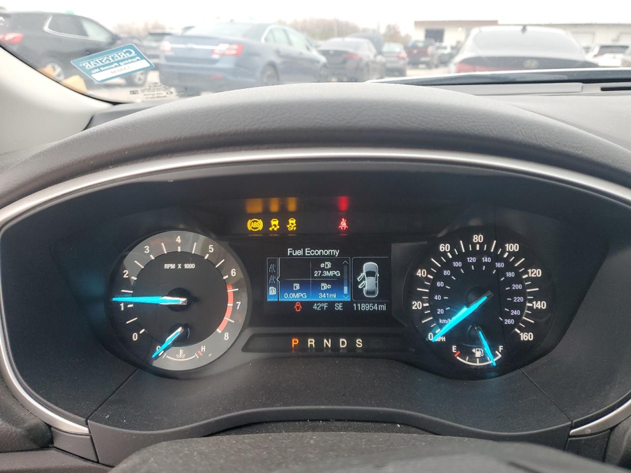 2014 Ford Fusion VIN 1FA6P0H71E5363642 Copart auction photo, front end / mechanical damage thumbnail 9