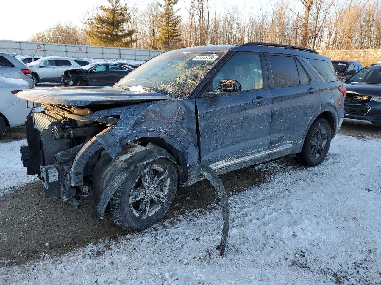 2021 Ford Explorer VIN 1FMSK8DH3MGB88085