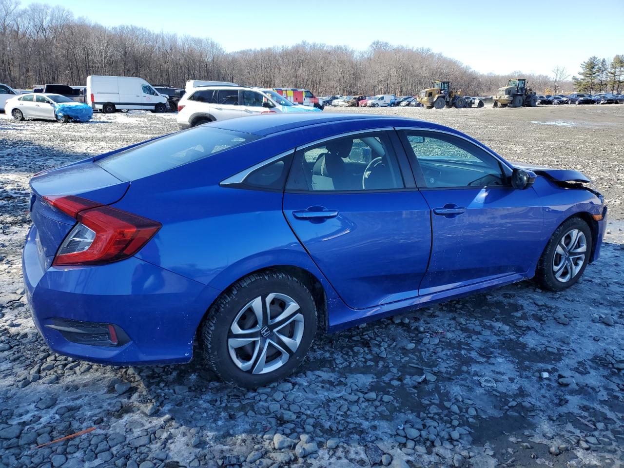 2017 Honda Civic VIN 2HGFC2F52HH569120 Copart auction photo, front end damage thumbnail 3