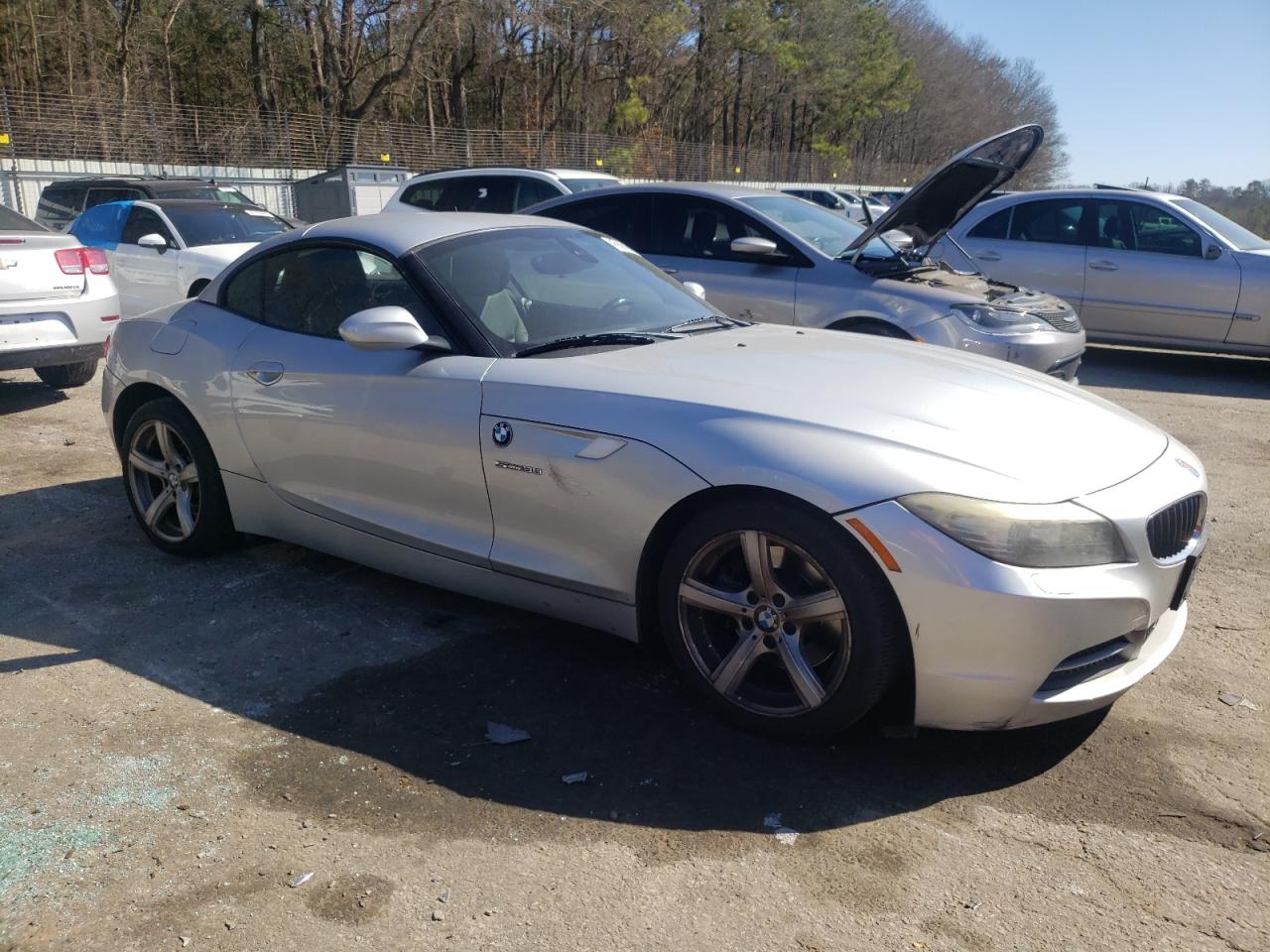 2009 BMW Z4 VIN WBALM53579E161111 Copart auction photo, mechanical / front end damage thumbnail 4