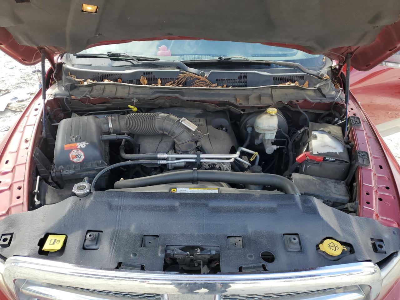 2010 Dodge RAM VIN 1D7RB1CTXAS165028 Copart auction photo, front end damage thumbnail 12