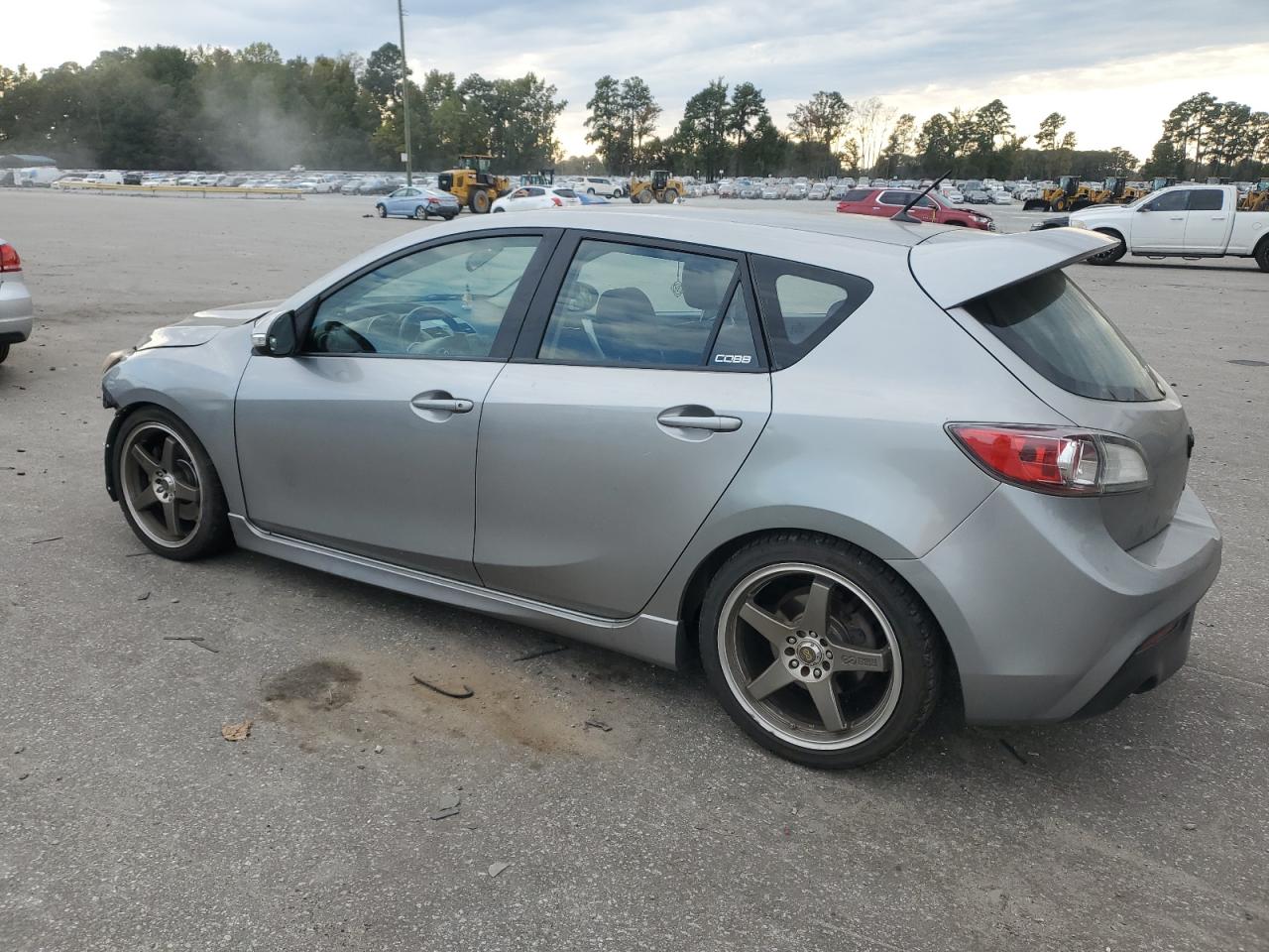 2012 Mazda 3 VIN JM1BL1L4XC1586984 Copart auction photo, front end damage thumbnail 2