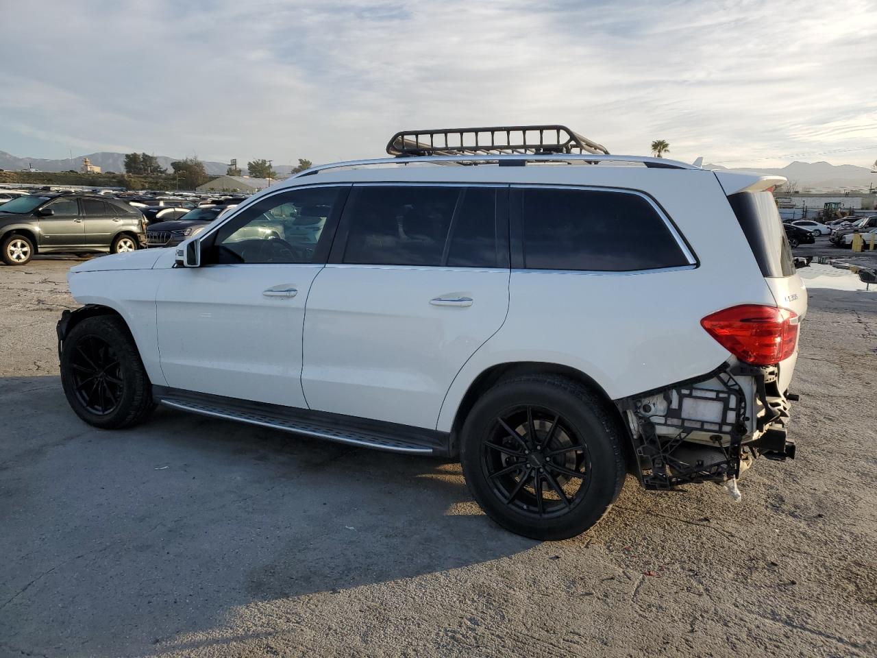2016 Mercedes-Benz GL-klasse VIN 4JGDF2EE4GA710762 Copart auction photo, front end / rear end damage thumbnail 2