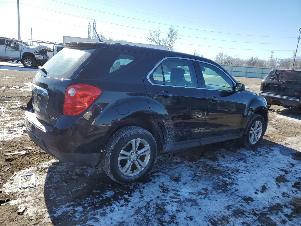 2013 Chevrolet Equinox VIN 2GNALBEK6D6419881 Copart auction photo, front end / mechanical damage thumbnail 3
