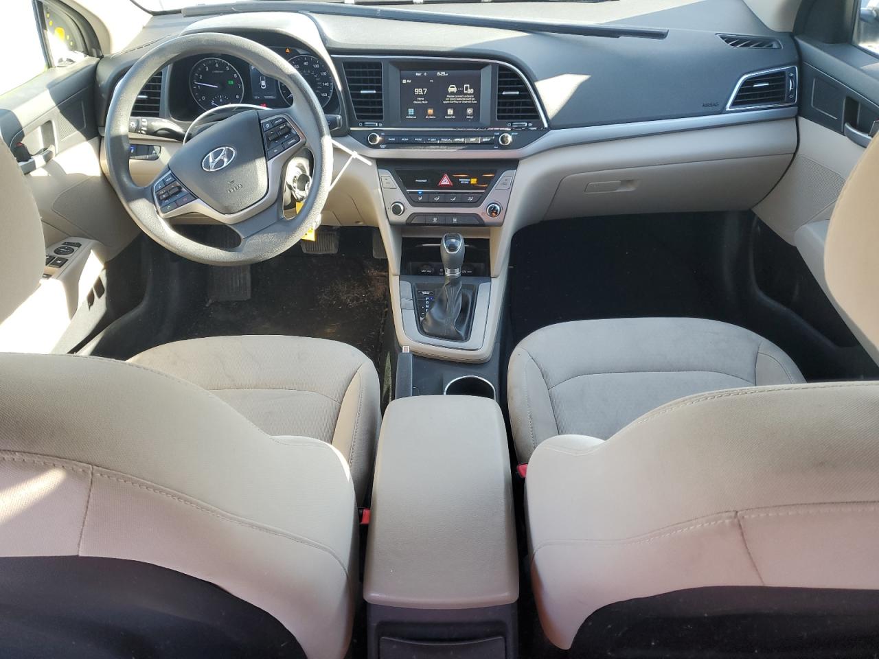 2018 Hyundai Elantra VIN 5NPD84LF4JH235782 Copart auction photo, front end / side damage thumbnail 8