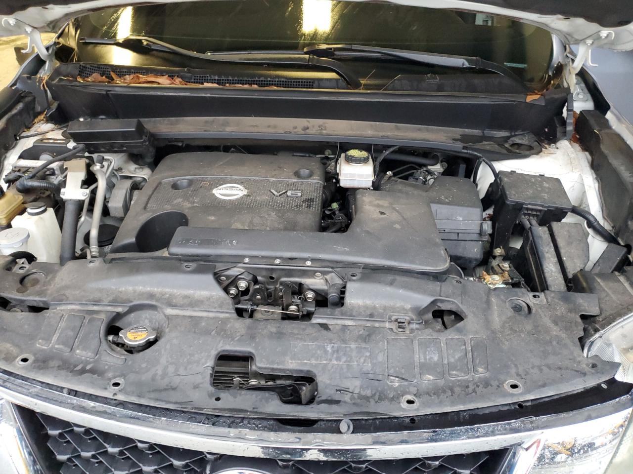 2014 Nissan Pathfinder VIN 5N1AR2MNXEC666750 Copart auction photo, front end / rear end damage thumbnail 12