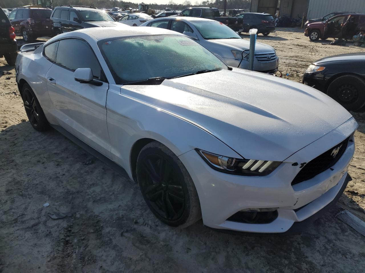 2017 Ford Mustang VIN 1FA6P8TH1H5264208 Copart auction photo, rear end damage thumbnail 4