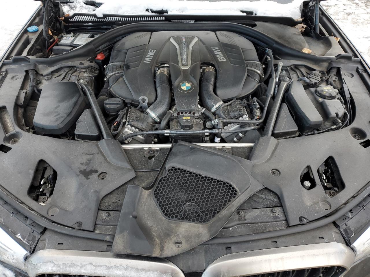 2019 BMW M5 VIN WBAJB9C50KB464405 Copart auction photo, side / minor dent/scratches damage thumbnail 11
