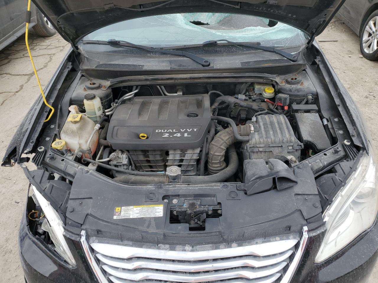 2012 Chrysler 200 VIN 1C3CCBCBXCN304378 Copart auction photo, front end / all over damage thumbnail 11