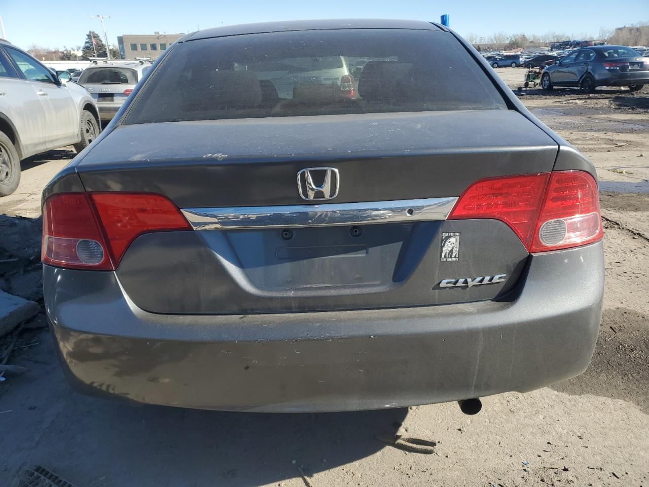 2009 Honda Civic VIN 2HGFA16309H334098 Copart auction photo, front end / side damage thumbnail 6