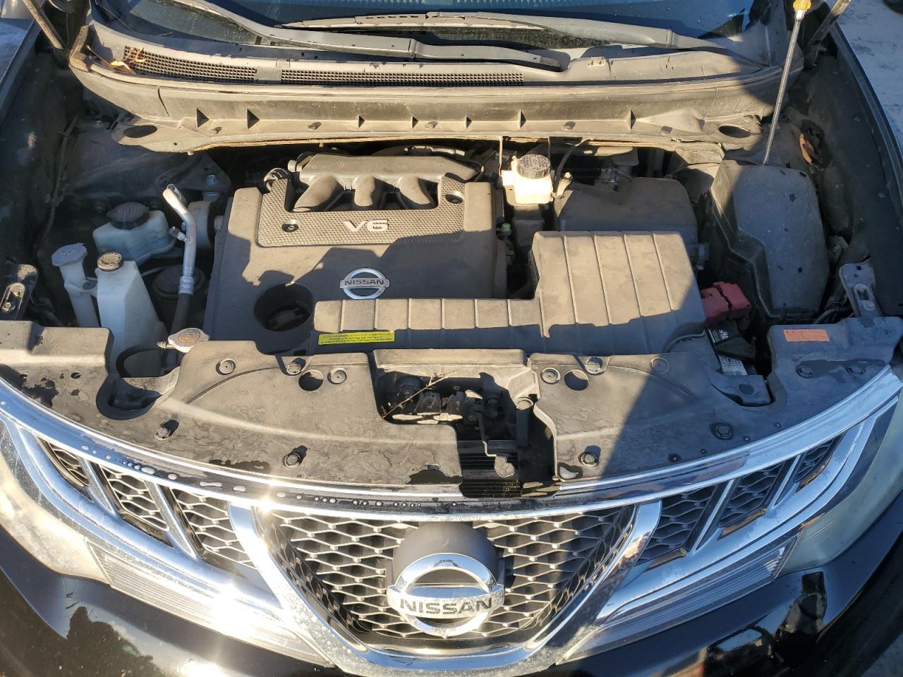 2012 Nissan Murano VIN JN8AZ1MW5CW223252 Copart auction photo, rear end / side damage thumbnail 12