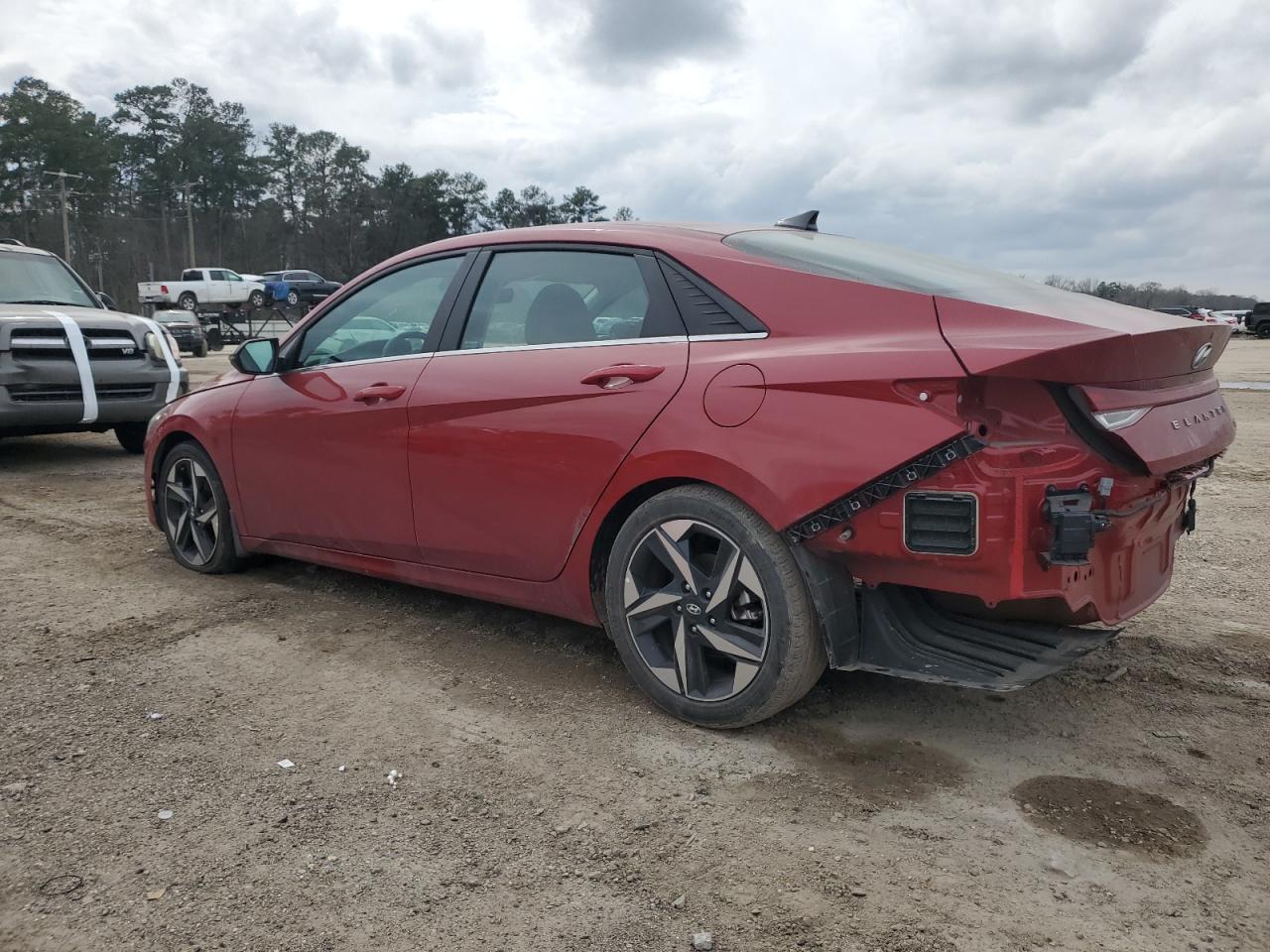 2023 Hyundai Elantra VIN KMHLP4AG7PU503955 Copart auction photo, rear end damage thumbnail 2