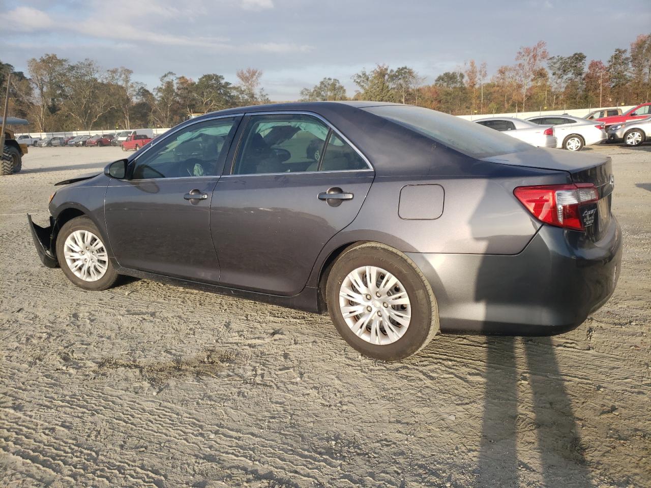 2014 Toyota Camry VIN 4T1BF1FK8EU863291 Copart auction photo, front end / side damage thumbnail 2