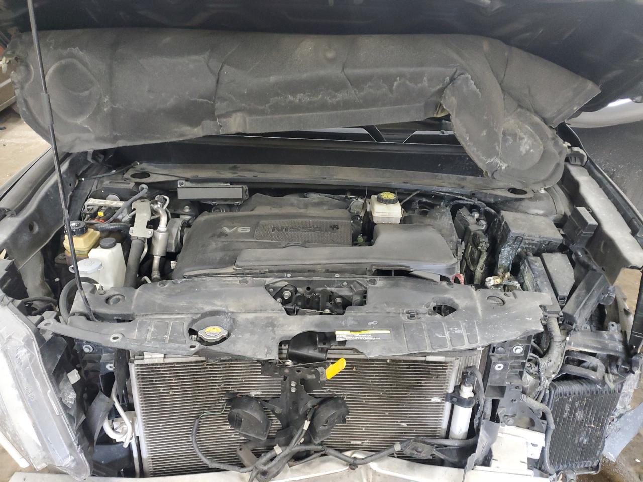 2018 Nissan Pathfinder VIN 5N1DR2MM9JC654913 Copart auction photo, front end damage thumbnail 12