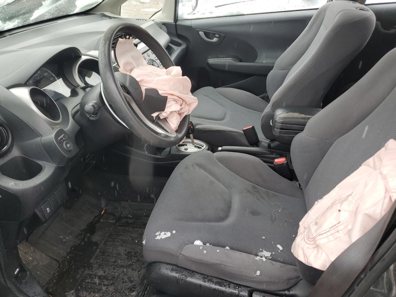 2012 Honda Fit VIN JHMGE8H38CC020298 Copart auction photo, front end / side damage thumbnail 7