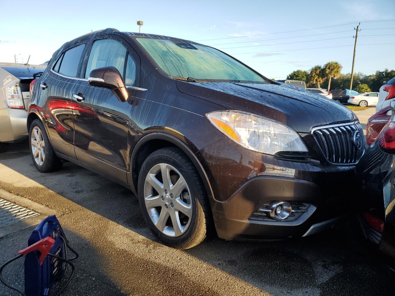 2015 Buick Encore VIN KL4CJDSB2FB186132 Copart auction photo, water/flood damage thumbnail 4
