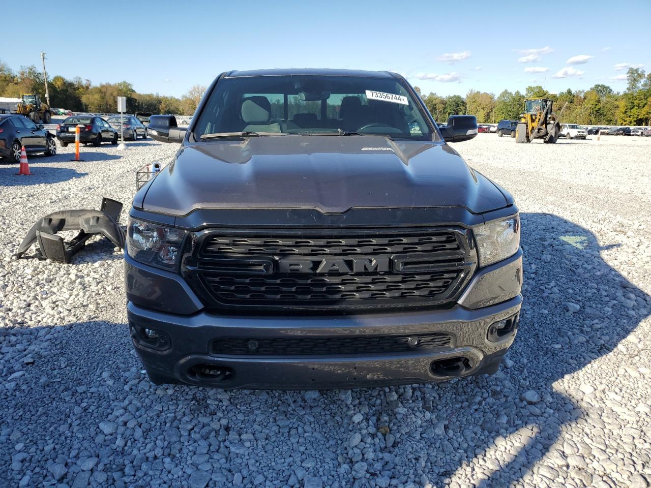 2022 RAM 1500 VIN 1C6SRFBT9NN130787 Copart auction photo, rear end damage thumbnail 5