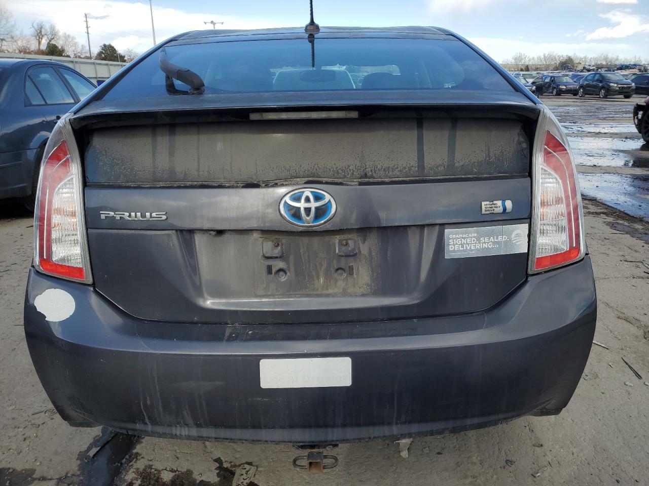 2012 Toyota Prius VIN JTDKN3DU5C5502244 Copart auction photo, front end / minor dent/scratches damage thumbnail 6
