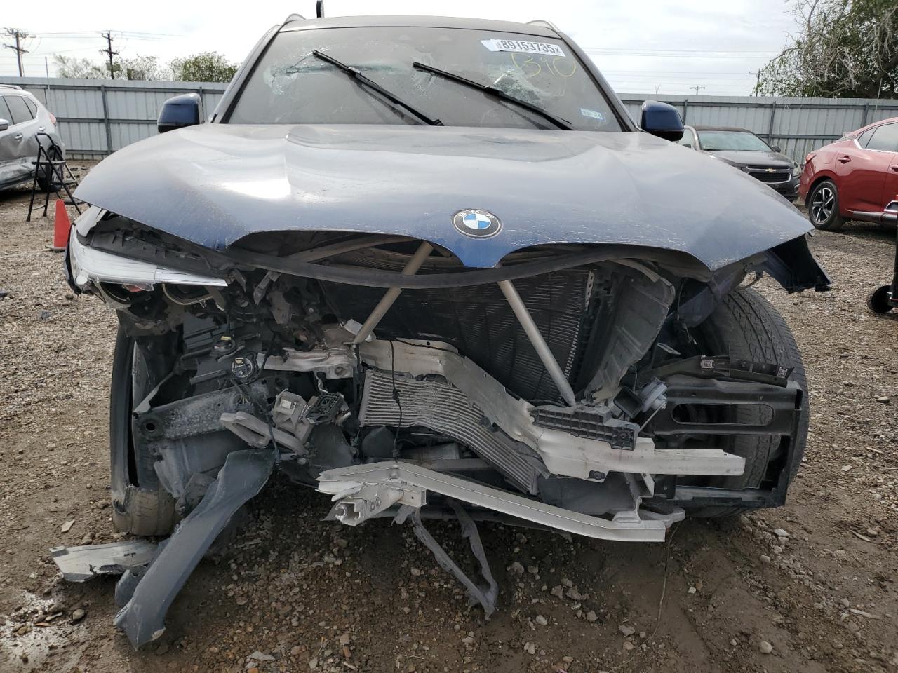 2020 BMW X3 VIN 5UXTY3C0XL9B08372 Copart auction photo, front end damage thumbnail 5