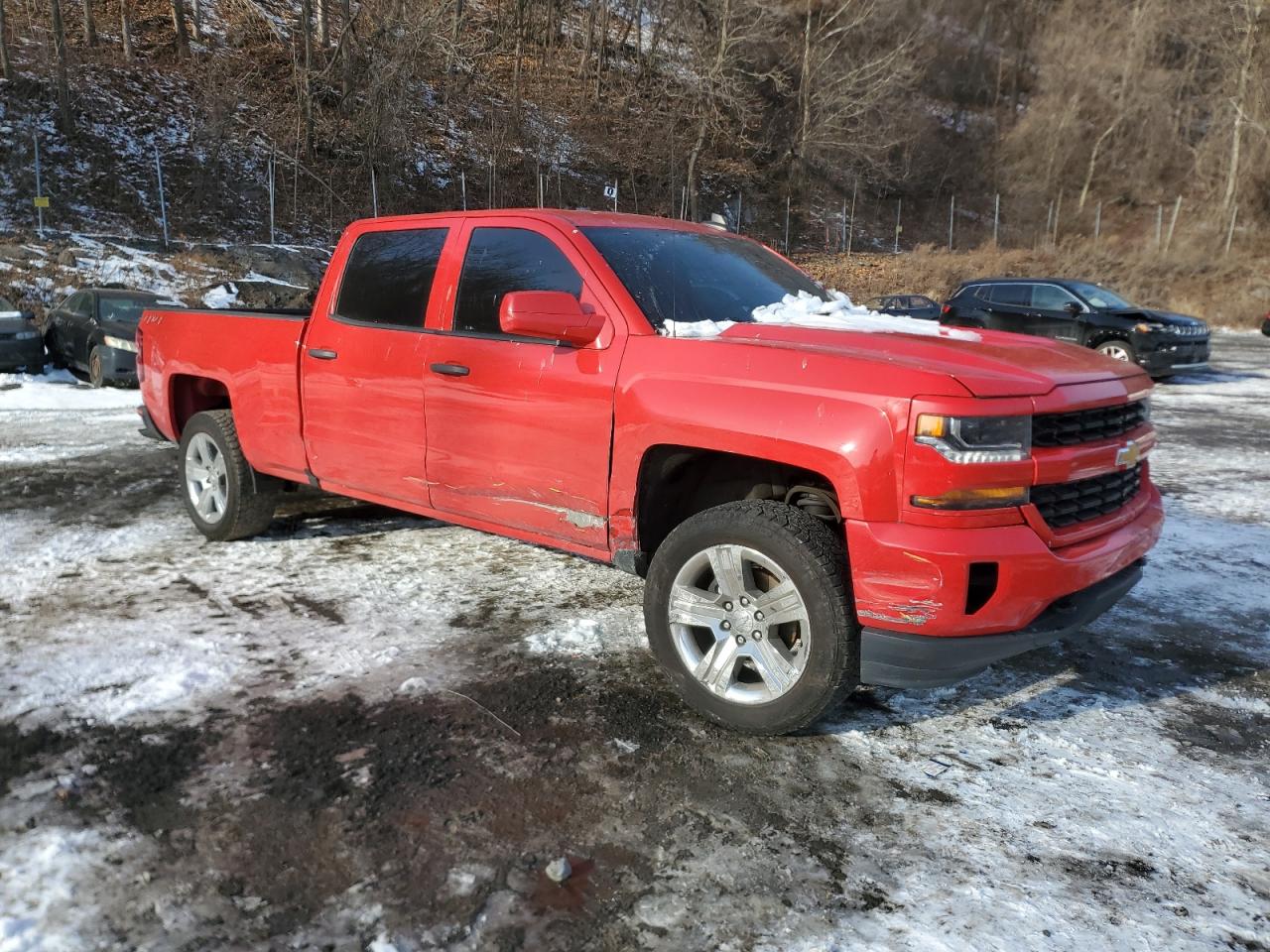 2018 Chevrolet Silverado VIN 3GCUKPEC2JG409265 Copart auction photo, all over damage thumbnail 4