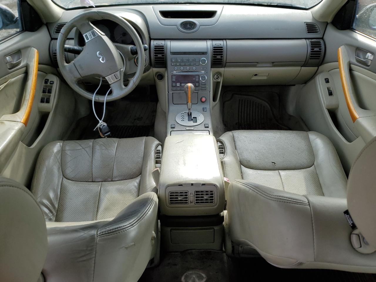 2004 Infiniti G VIN JNKCV51F64M709043 Copart auction photo, side / front end damage thumbnail 8