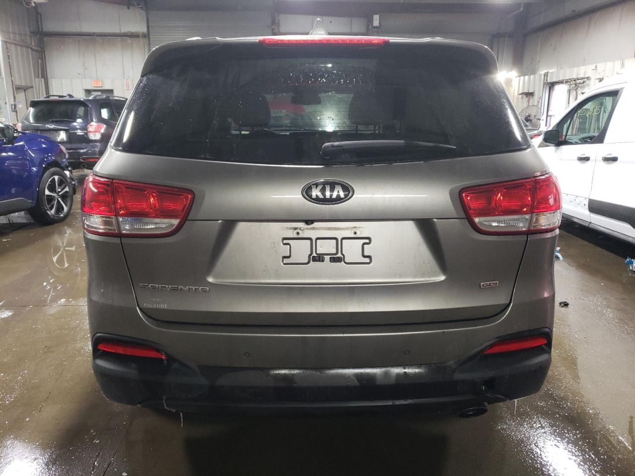 2016 KIA Sorento VIN 5XYPGDA32GG070145 Copart auction photo, side / front end damage thumbnail 6