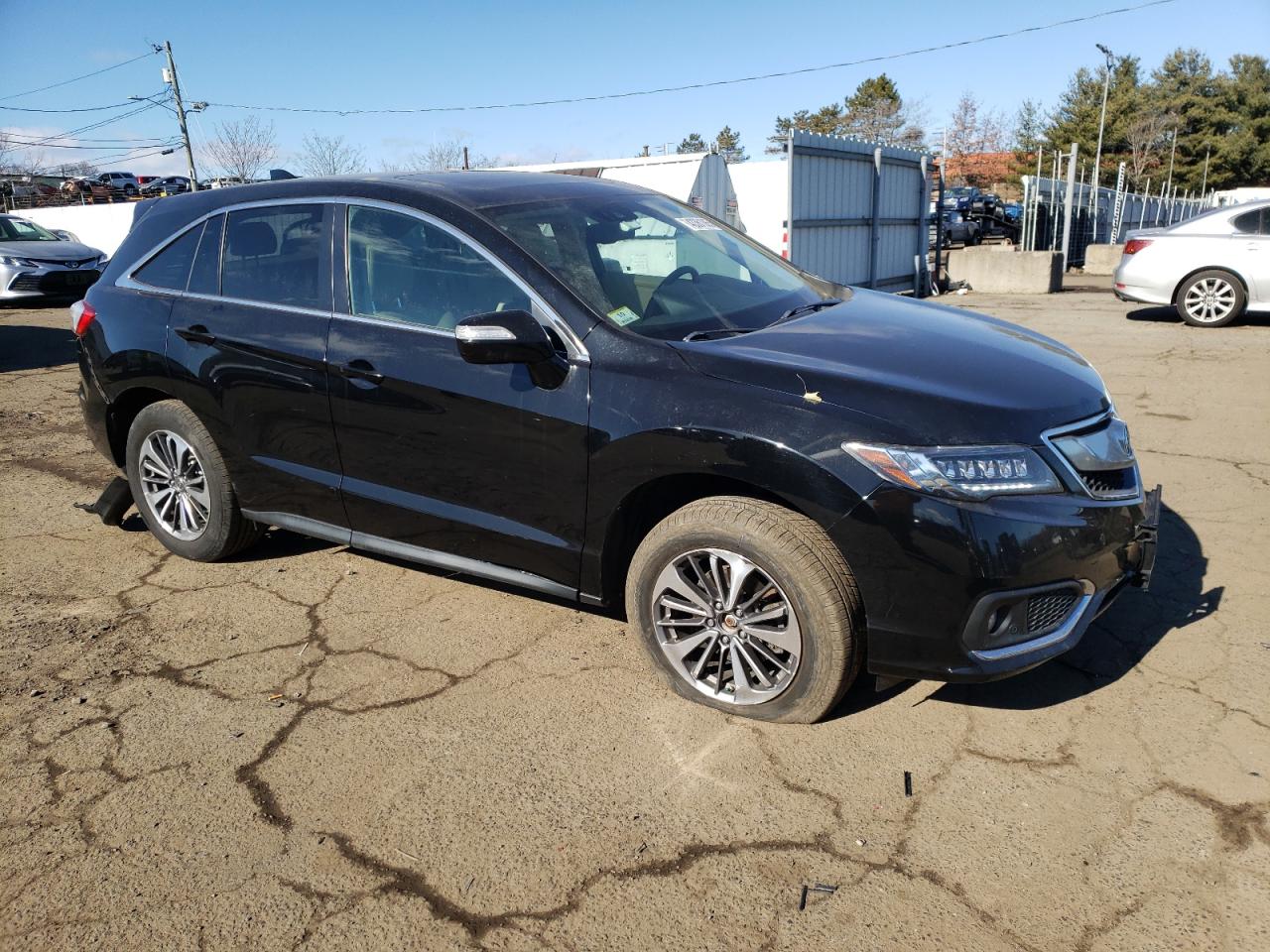 2018 Acura RDX VIN 5J8TB4H76JL002143 Copart auction photo, rear end damage thumbnail 4