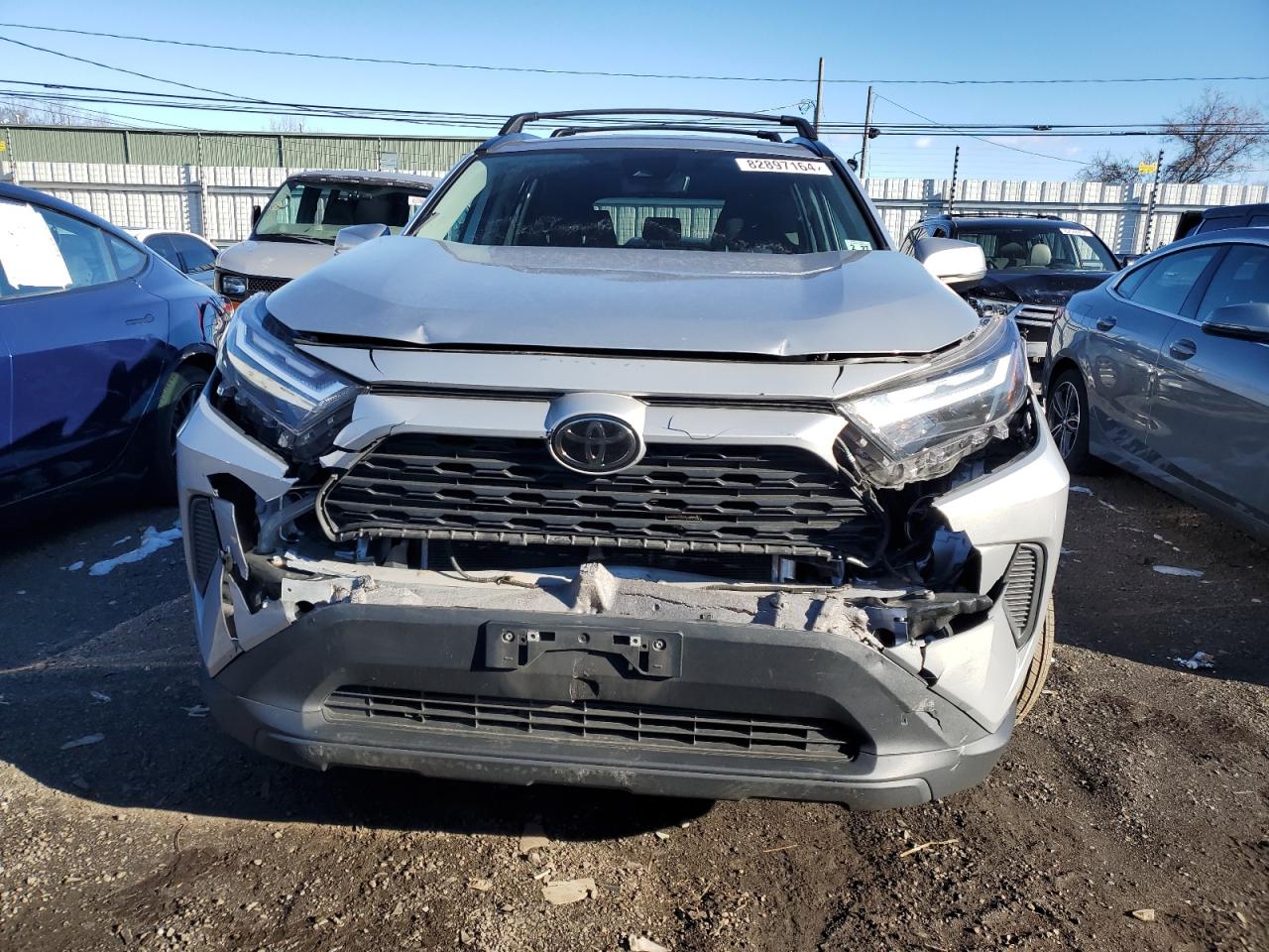 2022 Toyota RAV 4 VIN 2T3P1RFVXNW254059 Copart auction photo, front end damage thumbnail 5