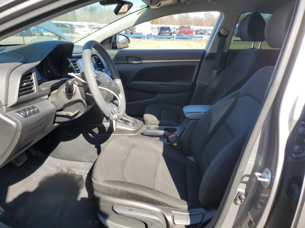 2020 Hyundai Elantra VIN KMHD84LF1LU101784 Copart auction photo, front end / side damage thumbnail 7