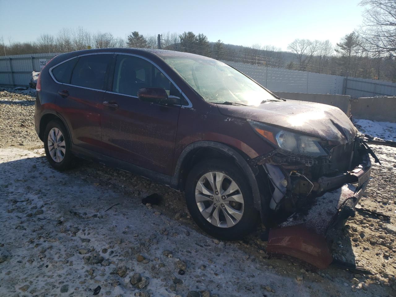 2012 Honda CR-V VIN 5J6RM4H57CL050572 Copart auction photo, front end damage thumbnail 4