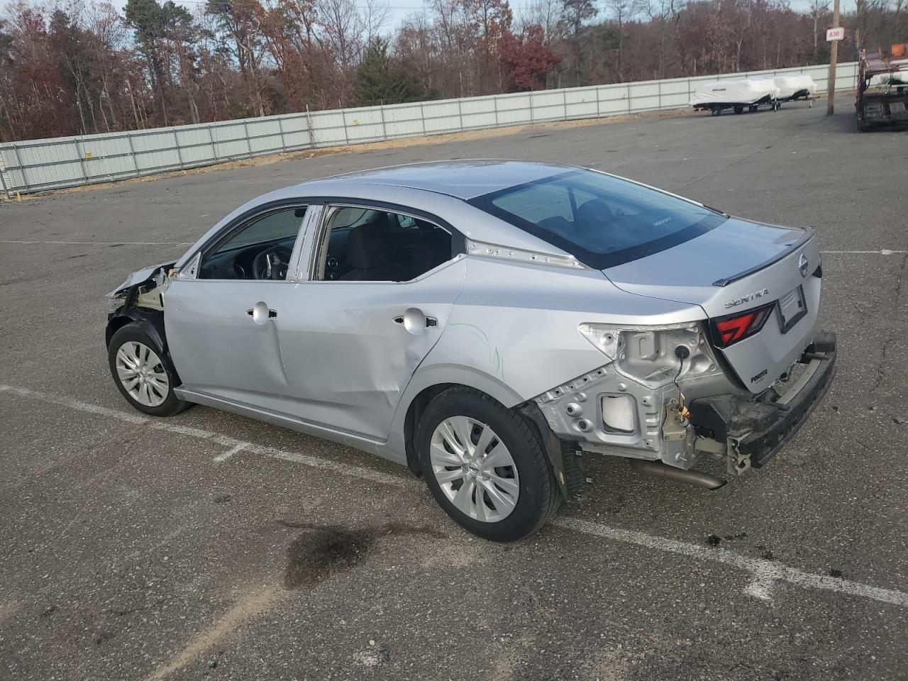 2021 Nissan Sentra VIN 3N1AB8BV3MY296023 Copart auction photo, side damage thumbnail 2
