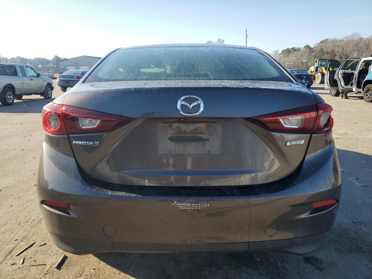 2018 Mazda 3 VIN 3MZBN1U74JM188718 Copart auction photo, all over damage thumbnail 6