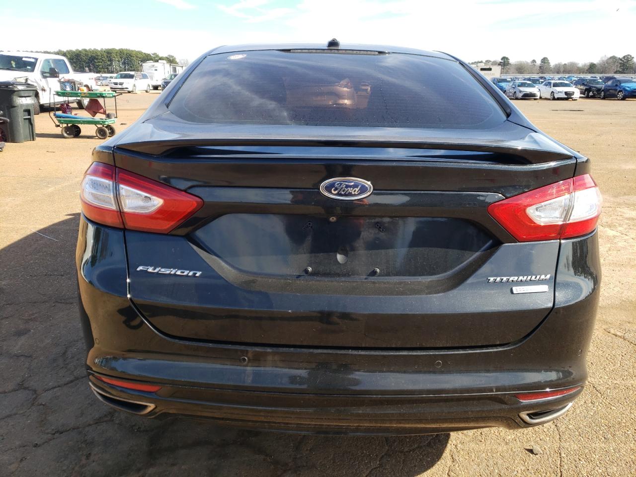 2014 Ford Fusion VIN 3FA6P0K97ER395325 Copart auction photo, front end / mechanical damage thumbnail 6