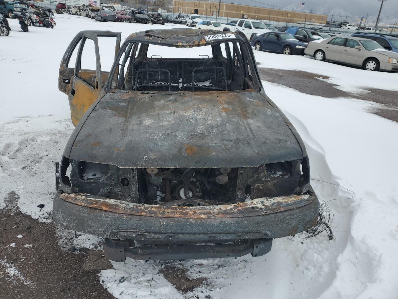 2001 Toyota 4Runner VIN JT3HN87R110354686 Copart auction photo, burn damage thumbnail 5