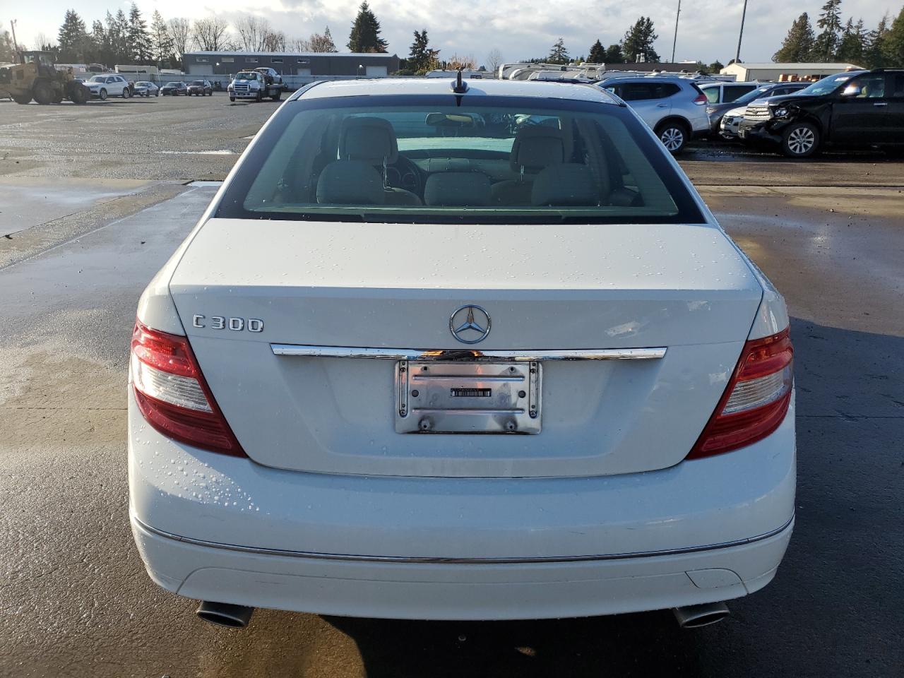2009 Mercedes-Benz C-klasse VIN WDDGF54X29R046641 Copart auction photo, front end damage thumbnail 6