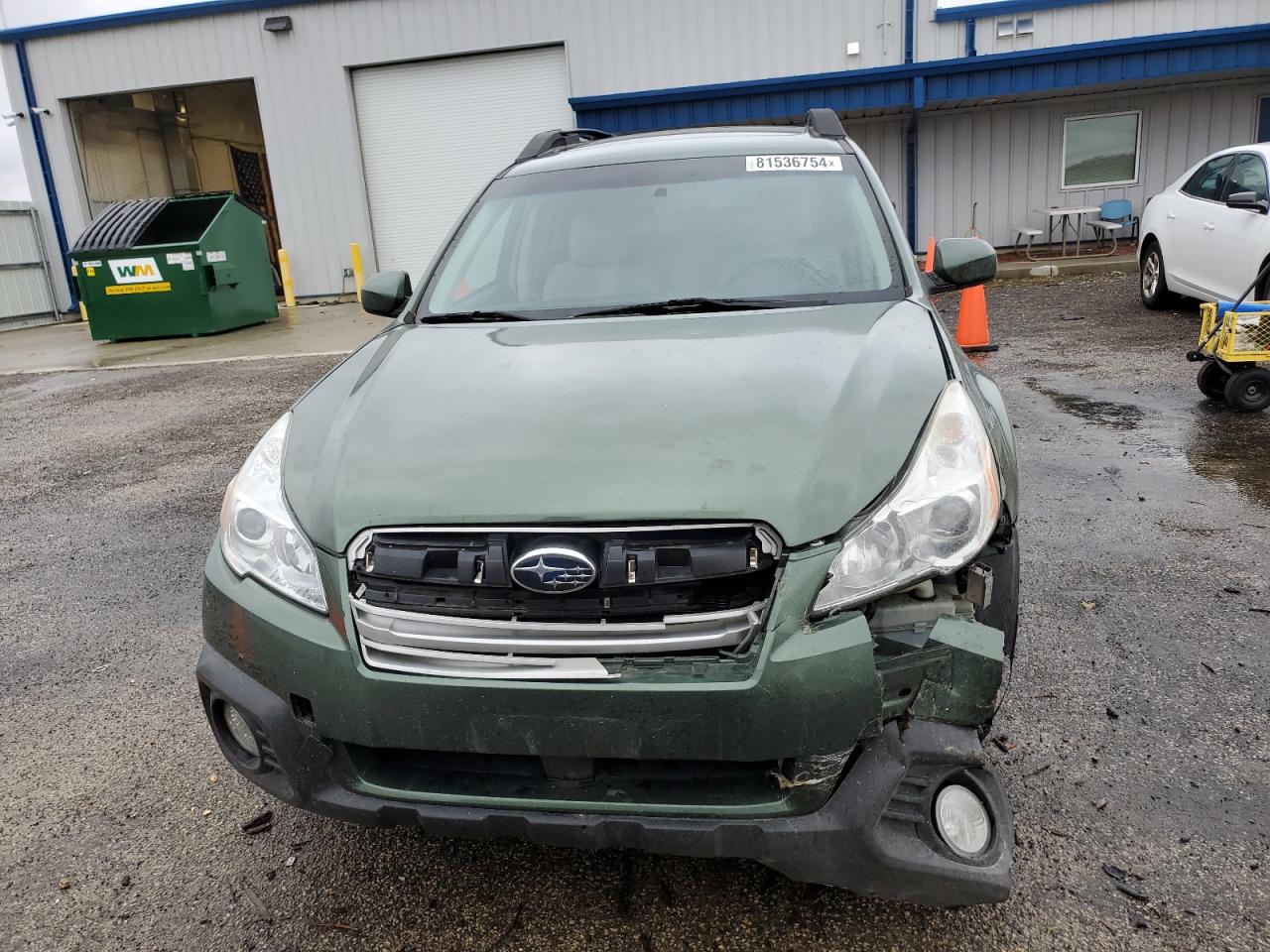 2013 Subaru Outback VIN 4S4BRBKC7D3219765 Copart auction photo, front end damage thumbnail 5