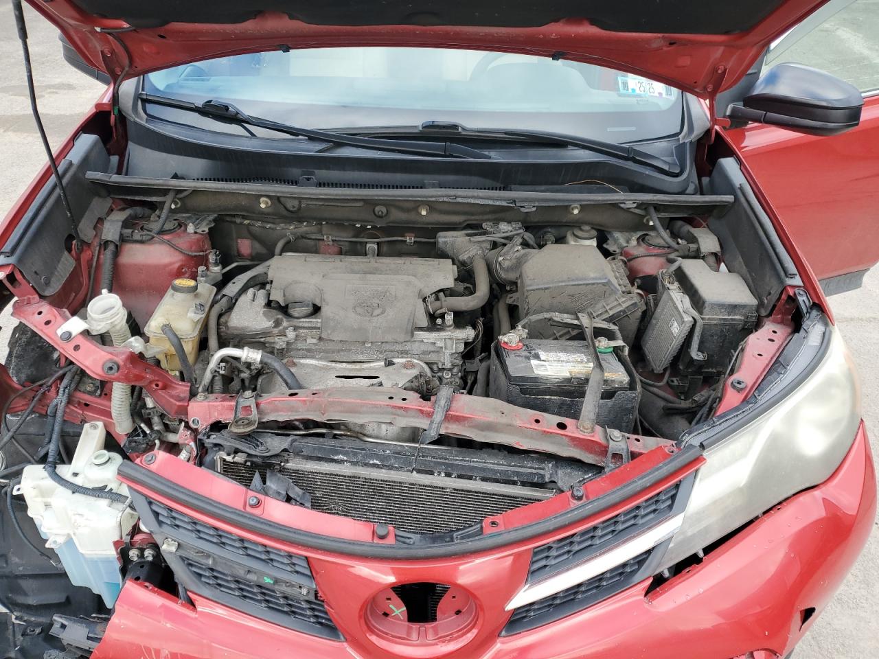 2013 Toyota RAV 4 VIN 2T3BFREV9DW006221 Copart auction photo, front end damage thumbnail 13