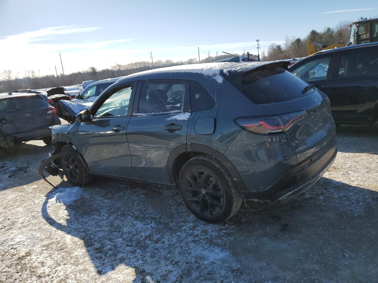 2023 Honda HR-V VIN 3CZRZ2H57PM715741 Copart auction photo, front end damage thumbnail 2
