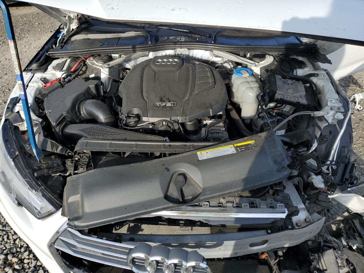 2017 Audi A4 VIN WAUFNAF45HN035544 Copart auction photo, front end damage thumbnail 11