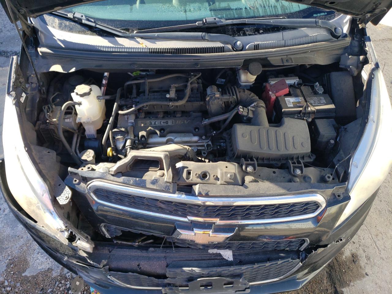 2014 Chevrolet Spark VIN KL8CD6S93EC522720 Copart auction photo, front end / hail damage thumbnail 11
