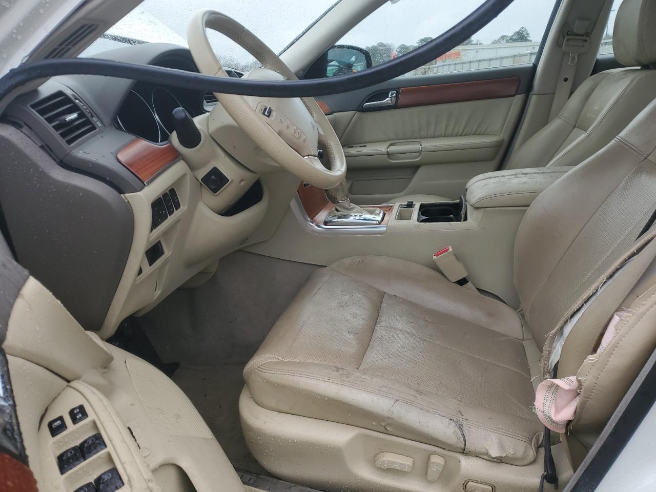2007 Infiniti M VIN JNKAY01E27M308716 Copart auction photo, front end / side damage thumbnail 7