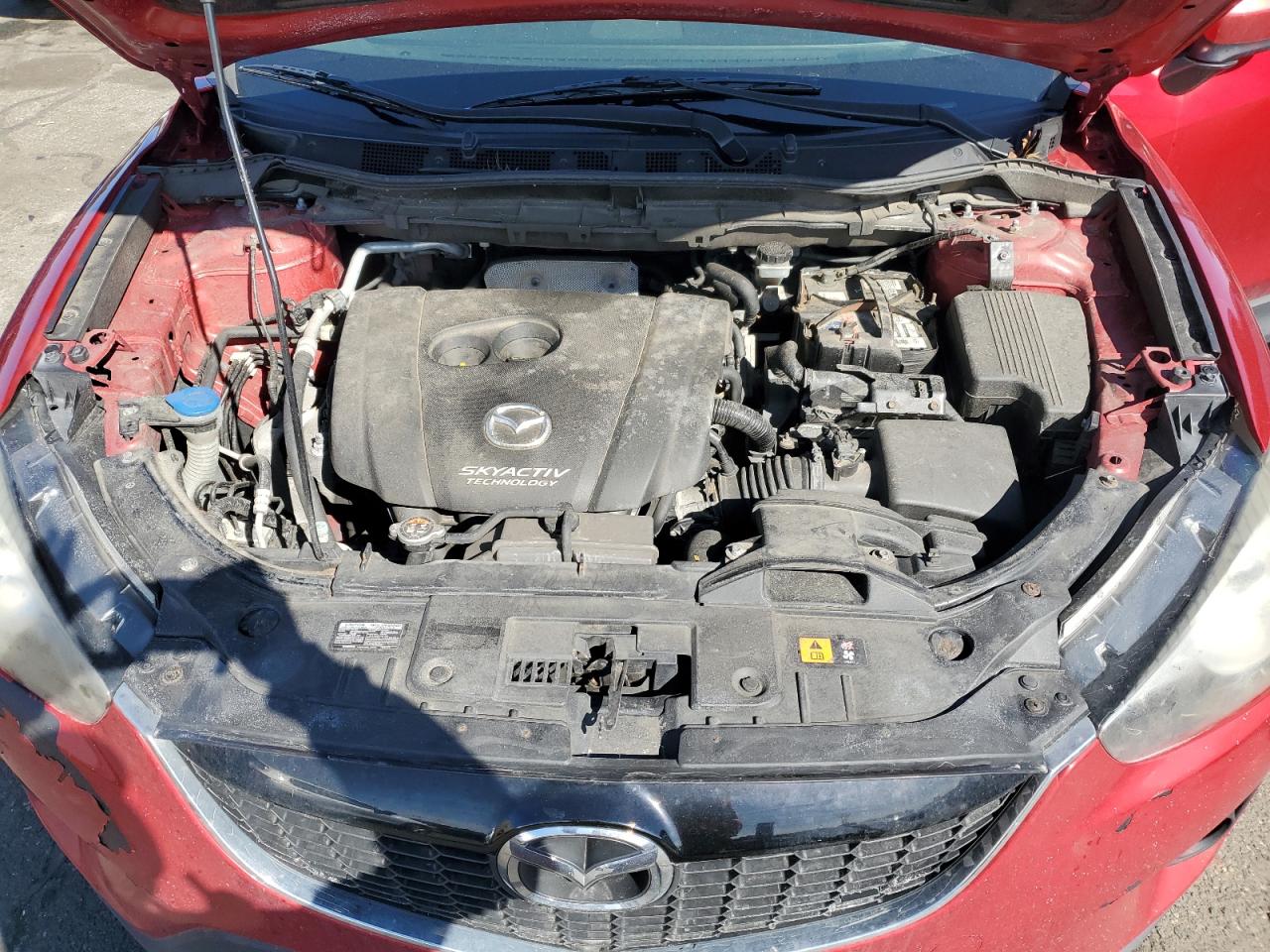 2014 Mazda CX-5 VIN JM3KE4DY8E0421660 Copart auction photo, mechanical / rear end damage thumbnail 12
