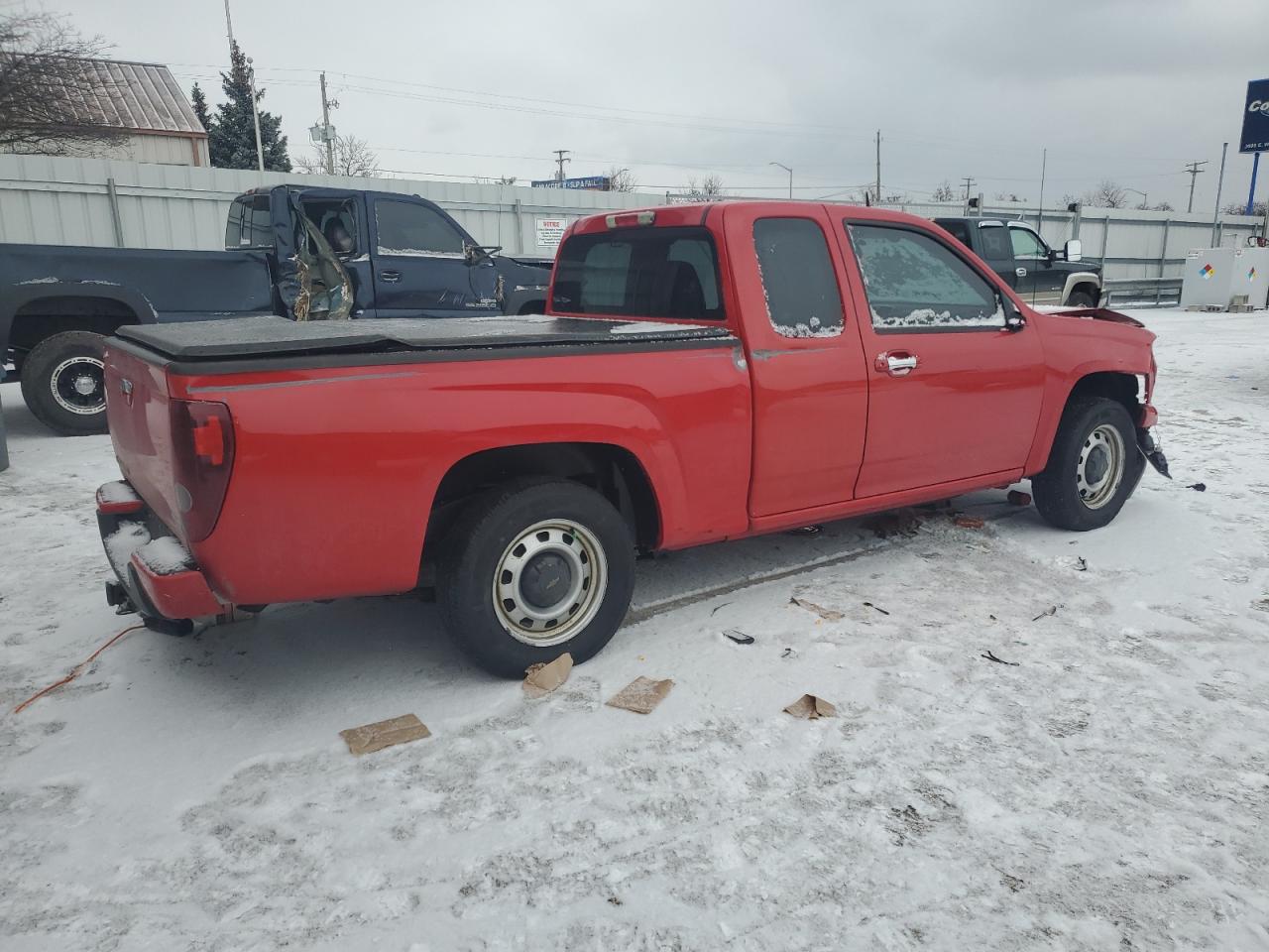 2012 Chevrolet Colorado VIN 1GCESBF96C8122742 Copart auction photo, front end damage thumbnail 3