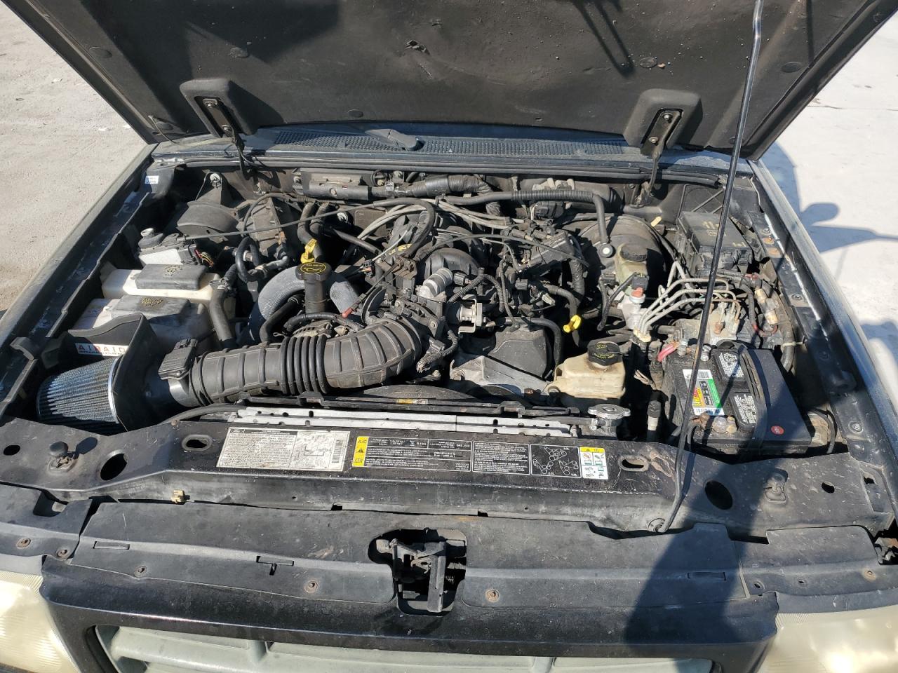 2001 Ford Ranger VIN 1FTYR14E81TA57597 Copart auction photo, rear end / side damage thumbnail 13