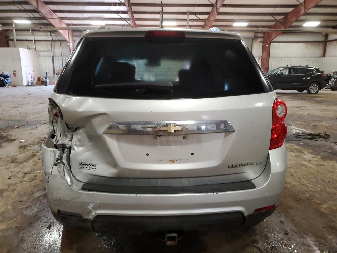 2014 Chevrolet Equinox VIN 2GNALBEKXE6375613 Copart auction photo, rear end / side damage thumbnail 6