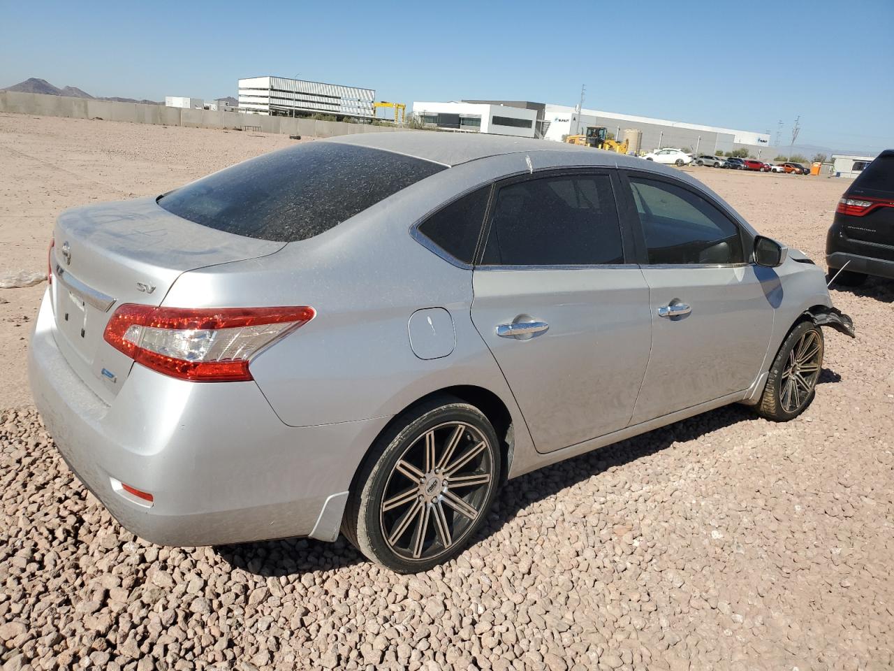 2014 Nissan Sentra VIN 3N1AB7AP6EY329093 Copart auction photo, front end damage thumbnail 3
