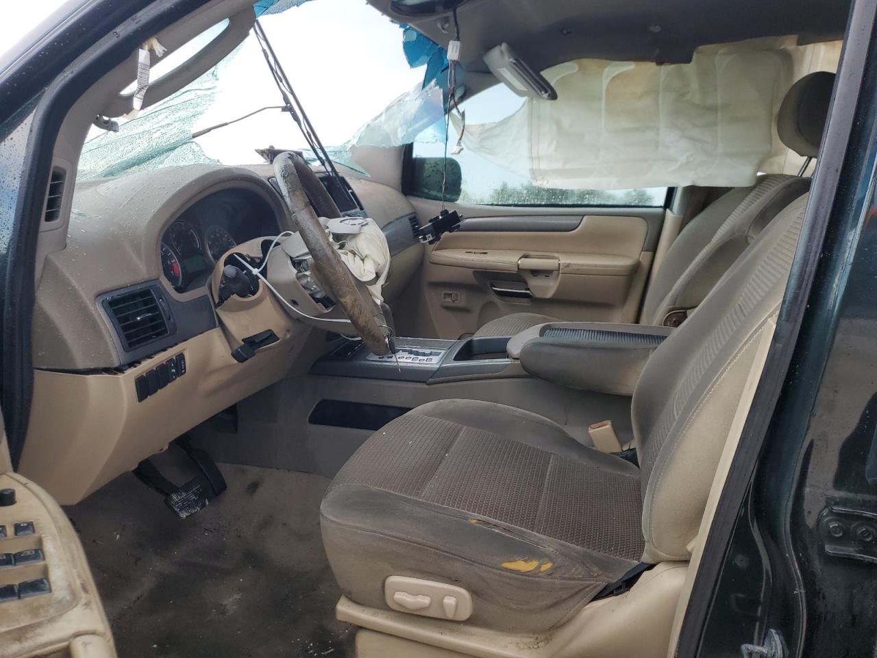 2008 Nissan Armada VIN 5N1BA08D28N621652 Copart auction photo, all over damage thumbnail 7
