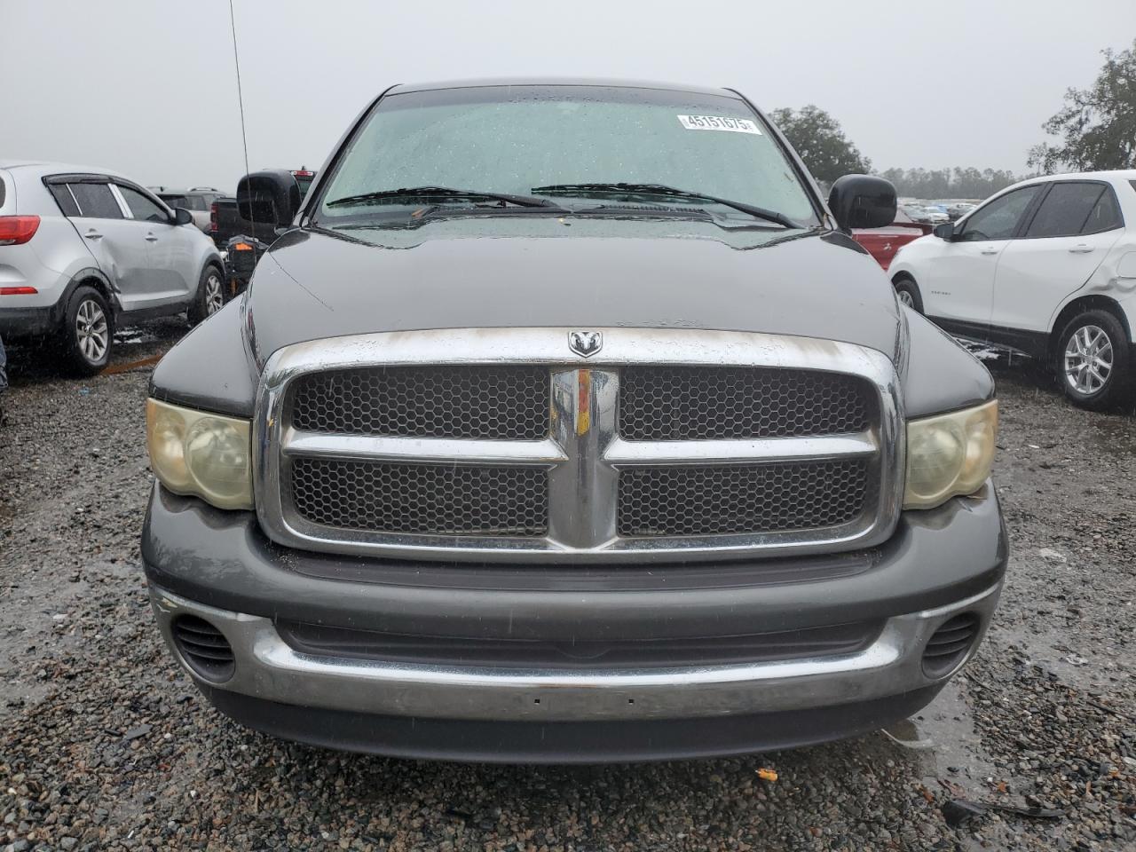 2002 Dodge RAM VIN 3D7HA18N82G152327 Copart auction photo, rear end / top/roof damage thumbnail 5